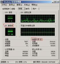 查看PF使用率 查看PF使用率