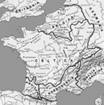 高卢（古代西欧地区名，现在法国、比利时等地）